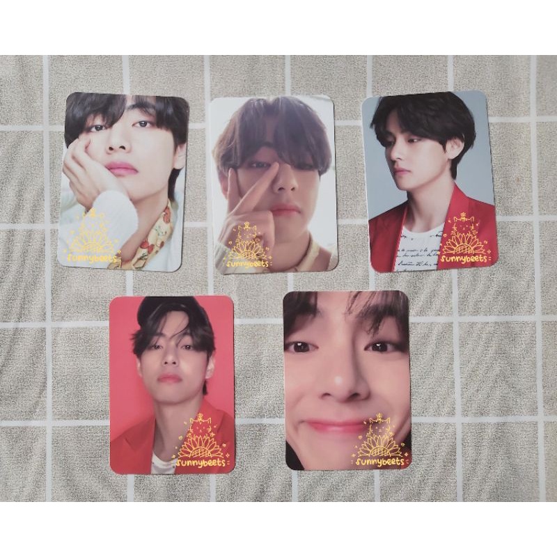 [READY STOCK] PC Photocard BTS Dicon Taehyung Tae V Topi Zoom Peace Dagu Hadap Kiri