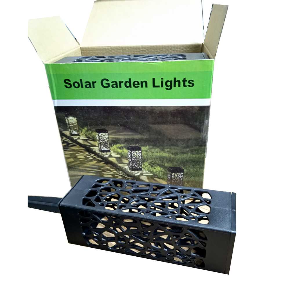 Holar Lampu Taman Solar Panel Garden Ground Plug Warm Light - EM311