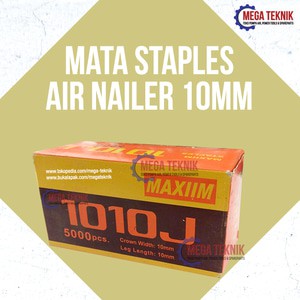 

Mata / Isi Staples Air Nailer 10mm Maxiim Murah Meriah