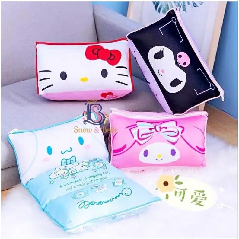 (snowandbelle) bantal tangan, alas duduk sanrio