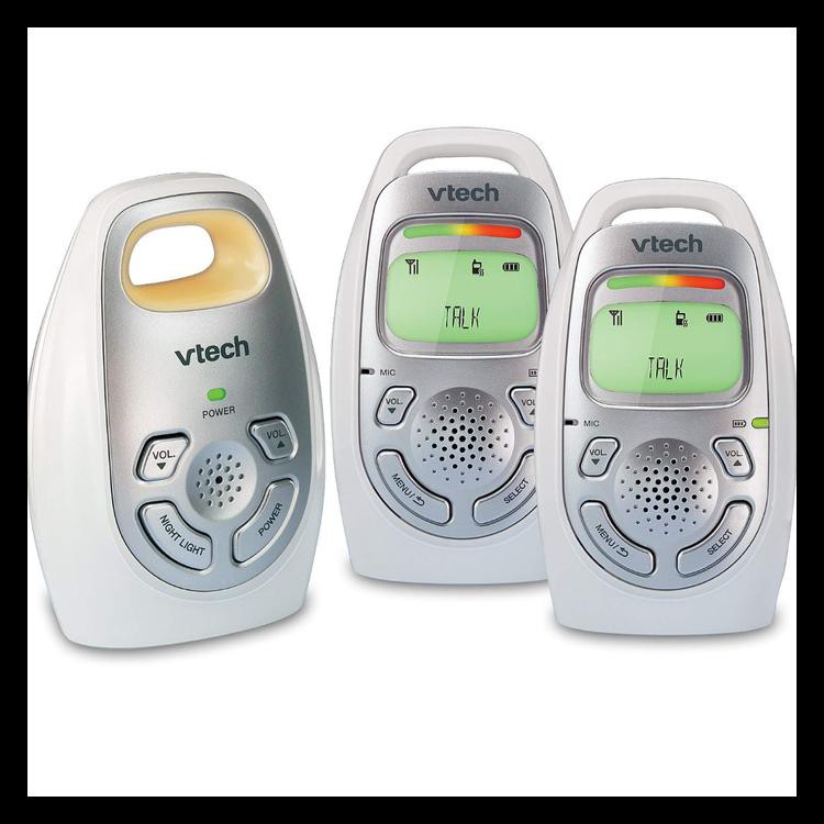 VTECH DM223-2 AUDIO BABY MONITOR WITH UP TO 1,000FT,2 PARENTS UNIT