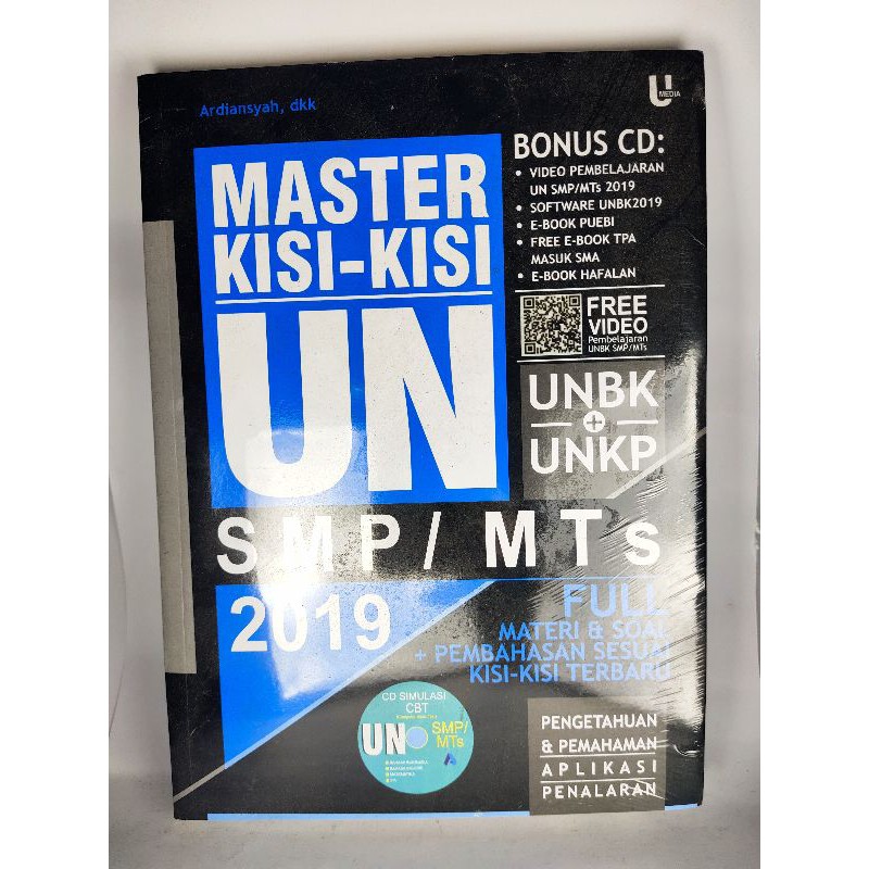 Master Kisi-kisi UN SMP/MTs 2019 Full materi & Soal + pembahasan  . vrc2
