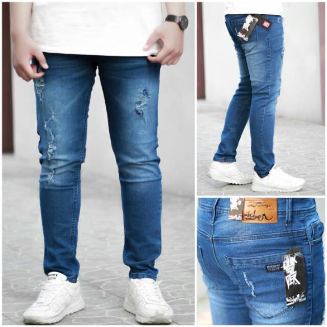 celana jeans pria murah / celana jeans distro terbaru / grosir celana jeans / celana jeans slimfit