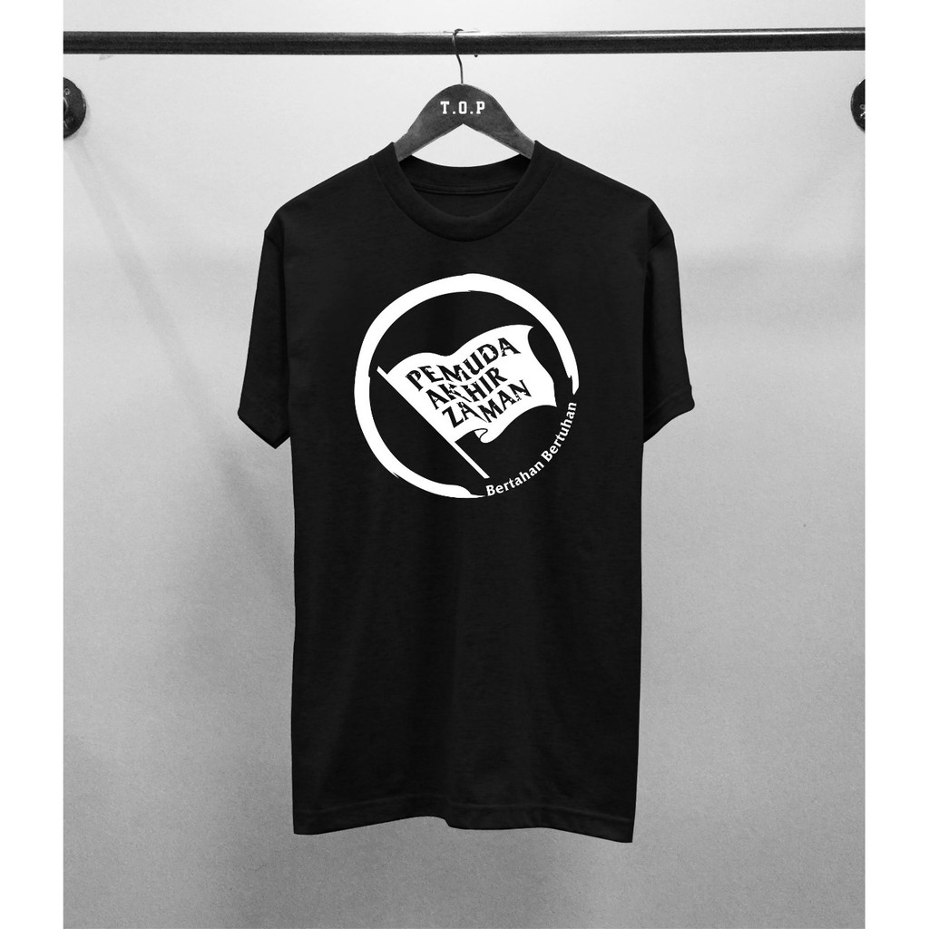 Kaos Dakwah Islami Ngaji yuk Tawheed Hijrah Muslim Distro Murah-Pemuda Akhir