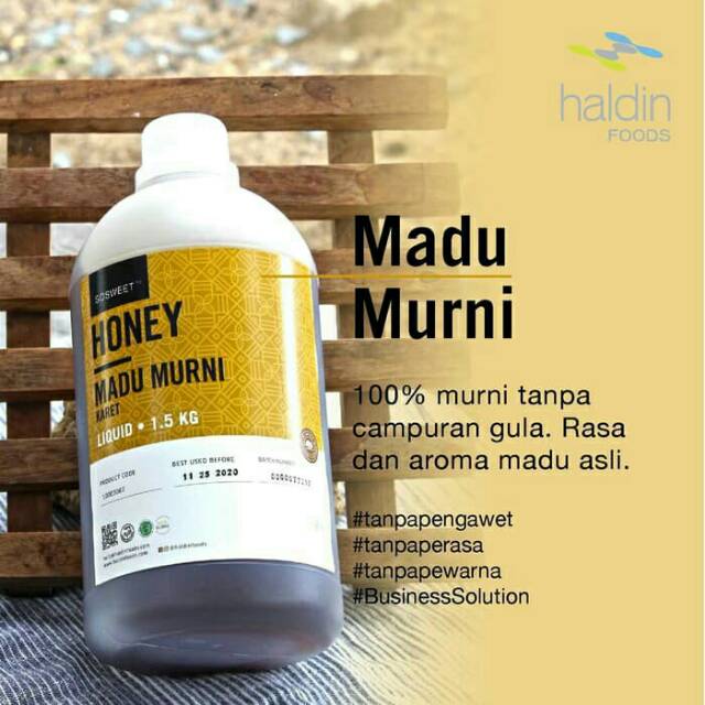 

MADU MURNI KARET (HONEY HEVEA) HALDIN FOODS Original
