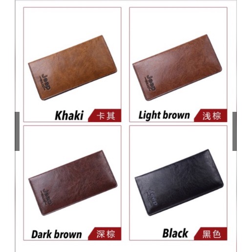 Dompet Pria JEEP kulit