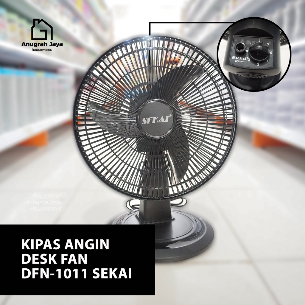SEKAI Kipas Angin Meja DFN 1011/Kipas Angin Mini Tornado