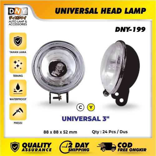 Fog Lamp DNY 199 Unversal 3 Inch