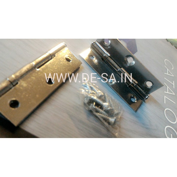 ENGSEL KUPU KUPU  STAINLESS STEEL  ( 1 - 2 - 2.5 - 3 INCHI ) - BUTT HINGE