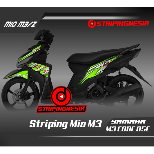 Striping Mio M3 - Mio M3 Stiker Mio m3 - Striping Miom3 - Variasi Mio M3 - Stiker Variasi Mio M3