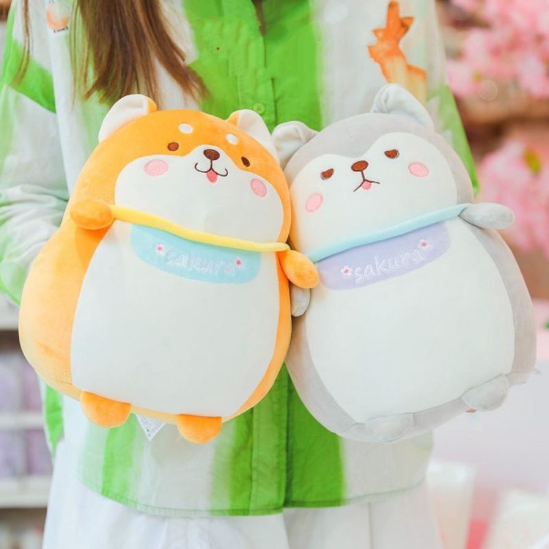 BONEKA sakura lucu /mainan ank perempuan bahan lembut/boneka dinosaurus