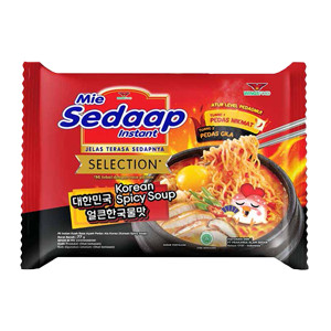 

5 Bungkus Sedaap Mie Mie Instant Korean Spicy Soup 77g