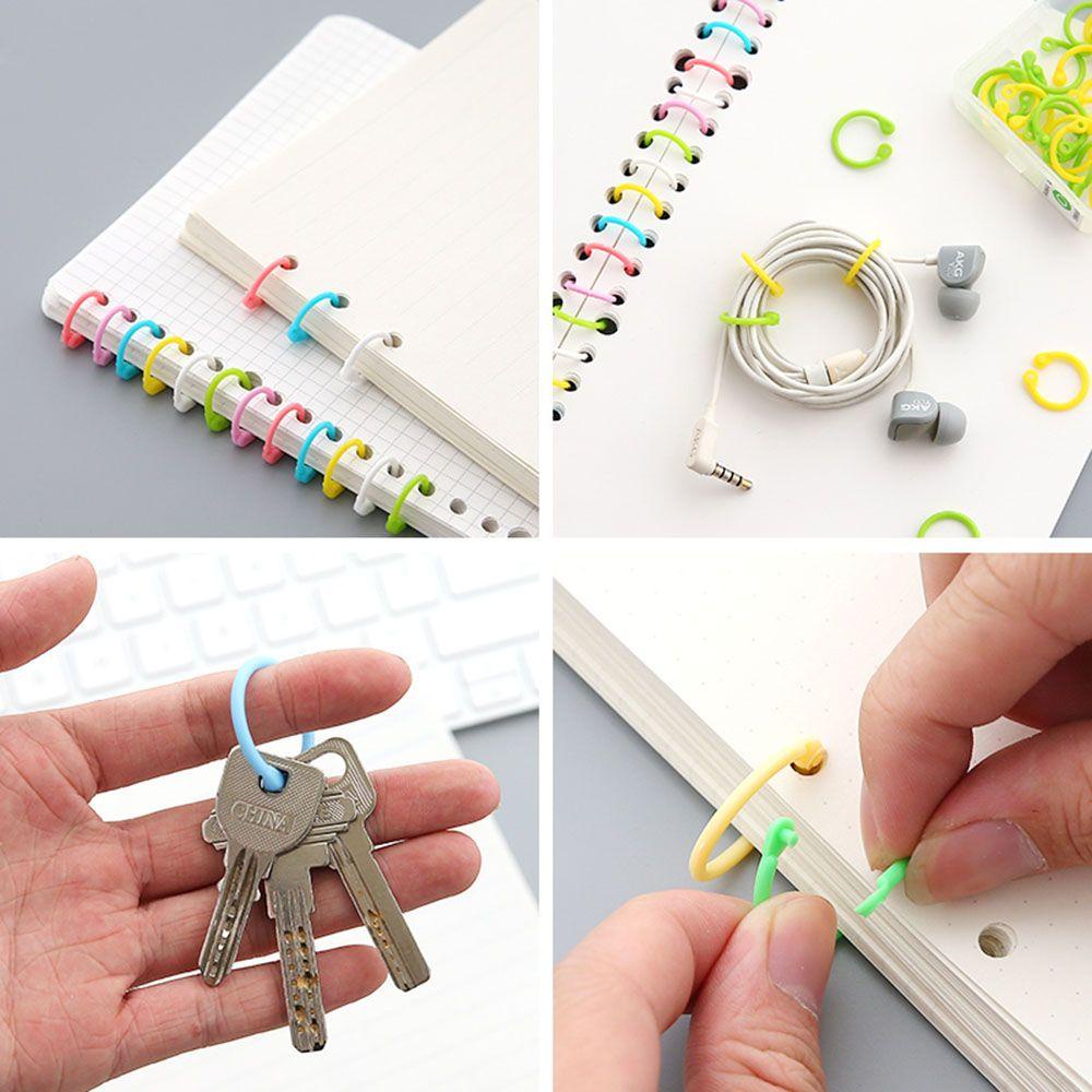 Chookyy Easy Ring Notebook Circle Keychain Pengikat Berengsel