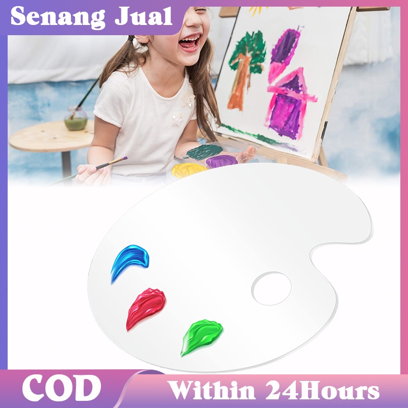 

20*30cm Palet Akrilik Palet Lukis Akrilik Pallet Bening Art Creation