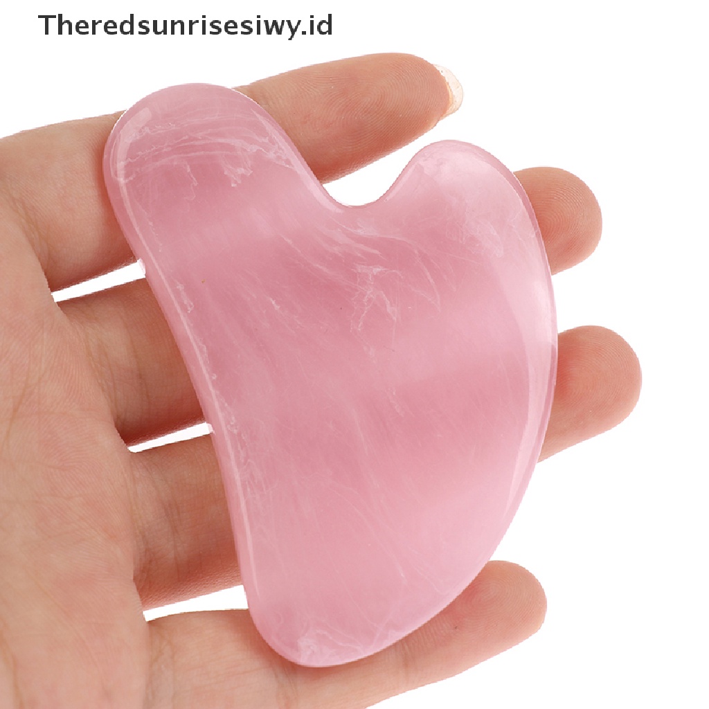 (Theredsunrisesiwy.Id) 1pc Gua Sha Board Alat Pijat Wajah Akupuntur Gua Sha Board