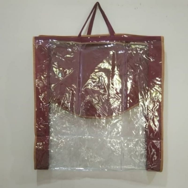 Cover tas gaun wedding pelindung gaun pengantin sarung gaun baju pesta