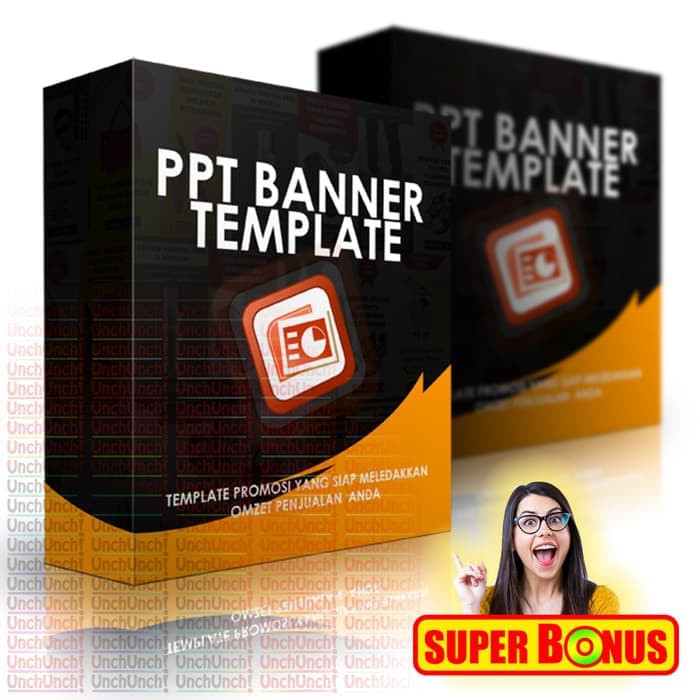 PPT BANNER Template Promosi Keren Dahsyat Untuk Bisnis Anda