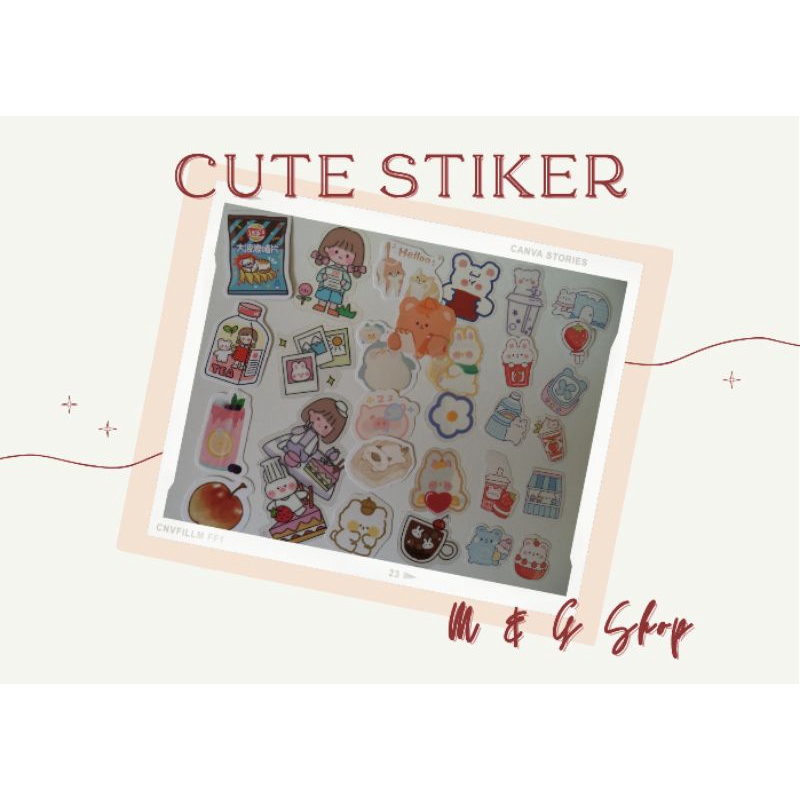 

Stiker 30pc/Jurnal Kit