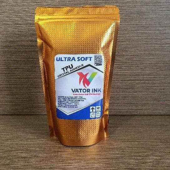 

[beforetitle5] 【VATOR TPU ULTRASOFT 500gr CRYSTAL DTF ADHESIVE LEM SABLON PLASTISOL *i.