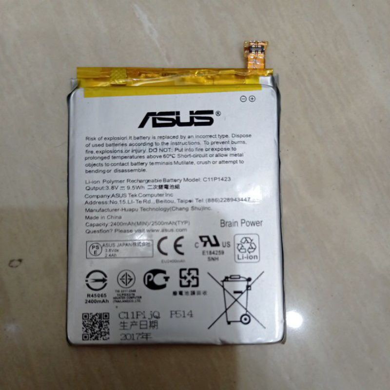 BATERAI ASUS ZENFONE 2 5INCI