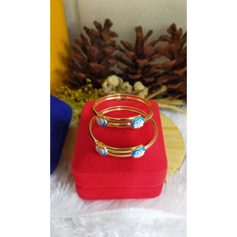 Gelang Slot Anak Fashion, Perak 925