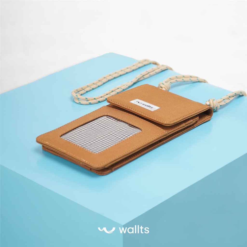 WALLTS Delion Phone Wallet Dompet HP - Caramel