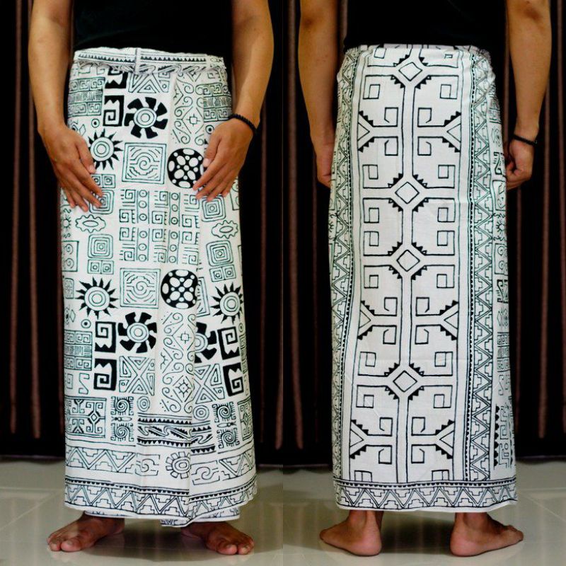 SARUNG BATIK KATUN PREMIUM SARUNG PALAIKAT SARUNG Wadimor Polos Hitam Putih