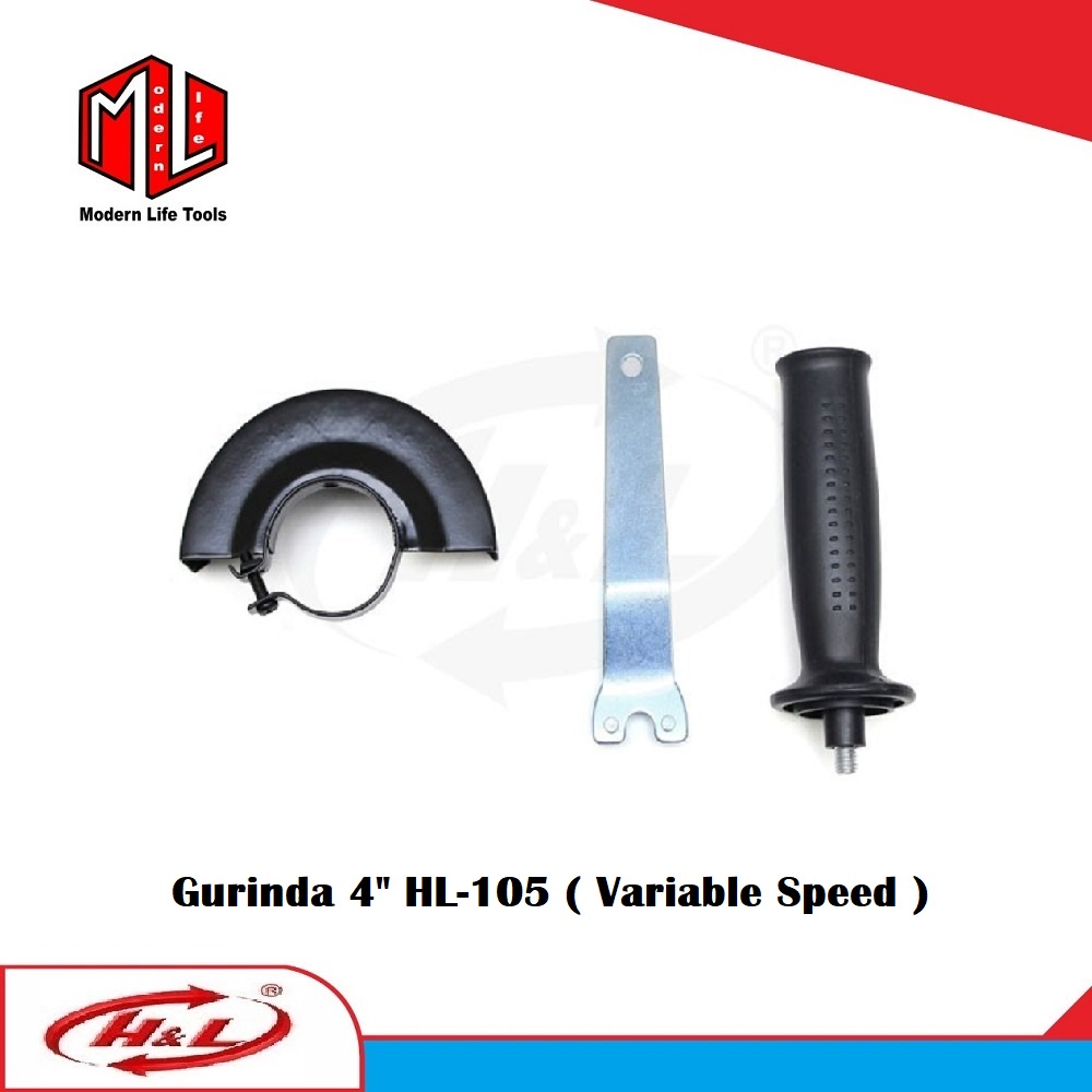 Gurinda HL105 / Gerinda HL 105 / Disc Grinder 4&quot; Variable Speed HLG 105 VS