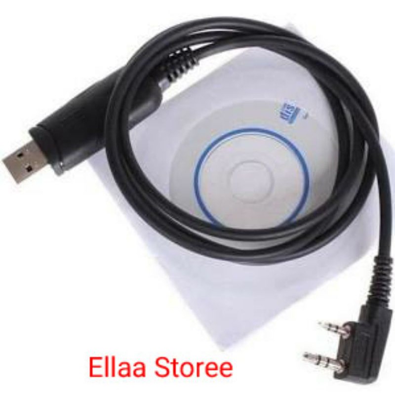 Baofeng HT USB Programming Cable - Kabel Data + CD Driver Software