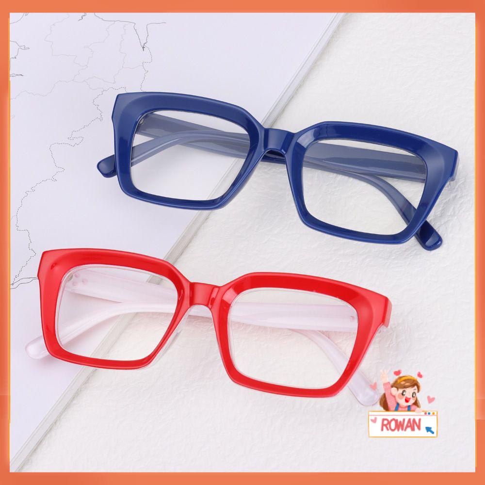 Kacamata Baca Presbyopia + Diopter + 1.0 ~ + 4.0 Frame Kotak Besar Portable Untuk Pria / Wanita