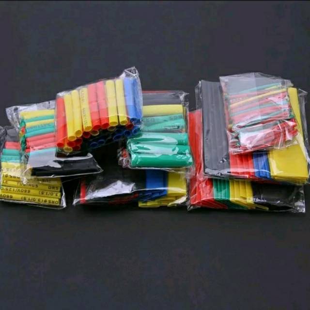 pack selongsong kabel bakar  328pcs / 164pcs