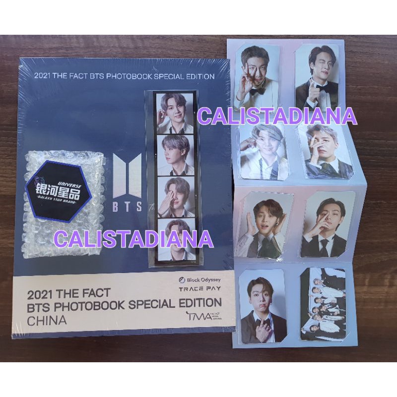 READY BTS THE FACT CHINA EDITION WITH POB BENEFIT