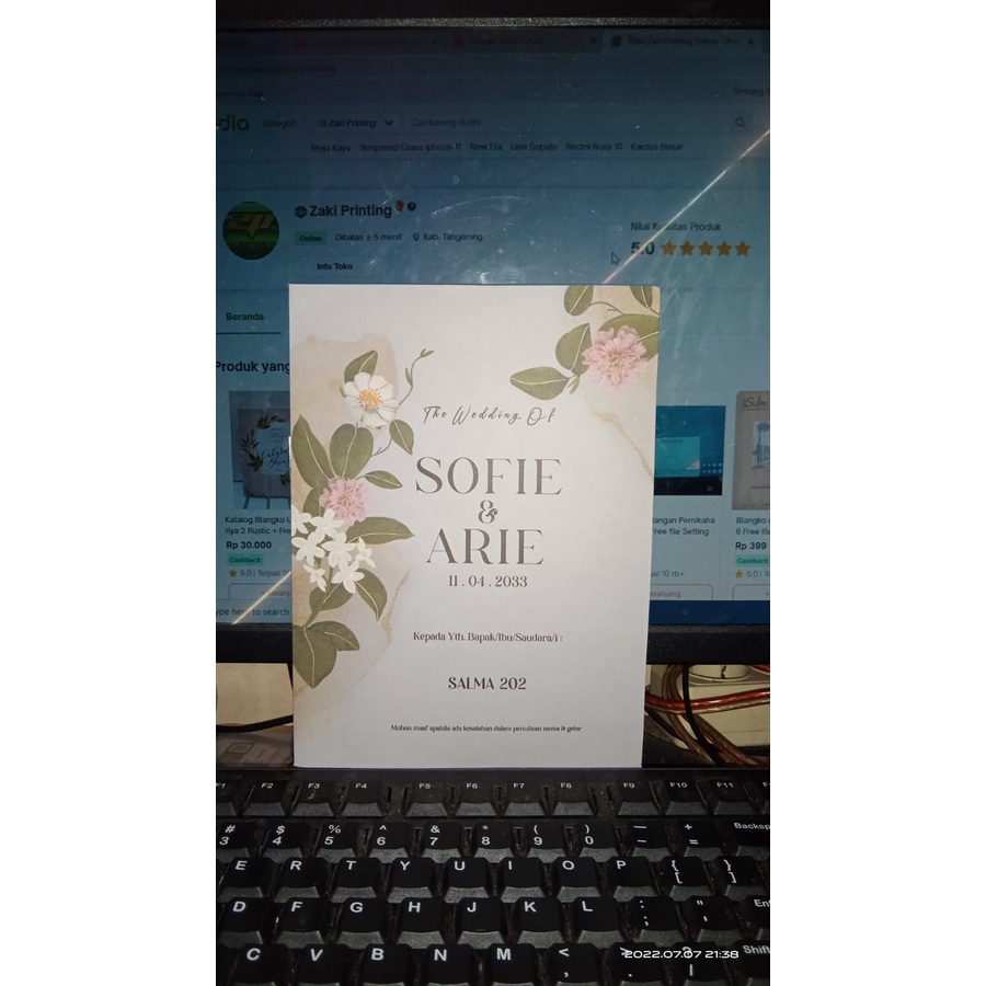 

Blangko undangan Salma 202 Free file setting
