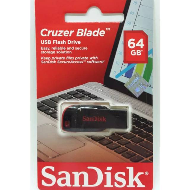 Flashdisk SANDISK 64GB Usb Flash disk SANDISK ORIGINAL