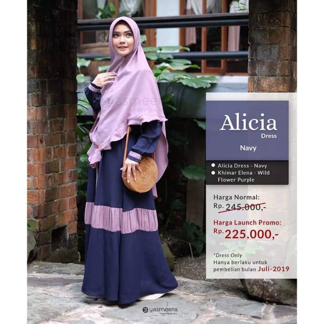 ALICIA DRESS ORIGINAL YASMEERA GAMIS