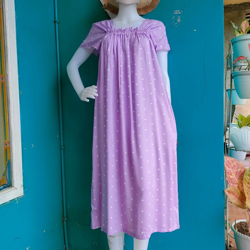 Daster Queen Bahan Rayon by Hisbi Bumil dan Busui Friendly-Queen 33