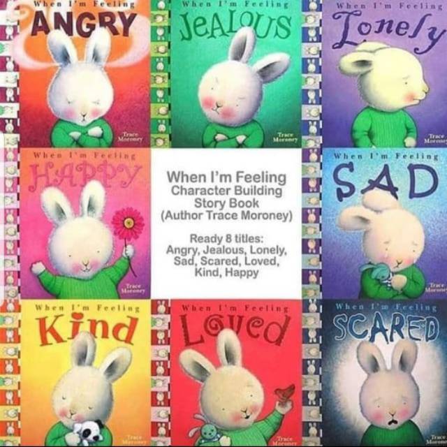 BUKU IMPORT ANAK - WHEN I'M FEELING SERIES BOOK SET - TRACE MORONEY