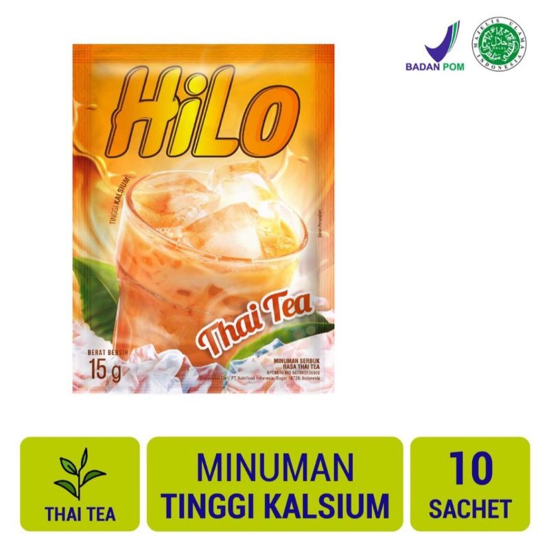 

Hilo Thai Tea 1 Renceng isi 10 Sachet