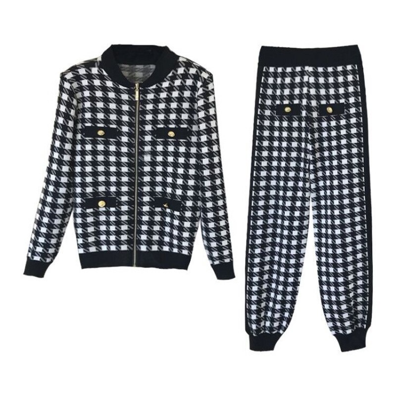 SET JAKET SQUARE RAJUT IMPORT PREMIUM