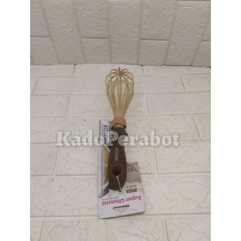 Kocokan telur bolde - kocokan telur estetik -super utensil whisk bolde