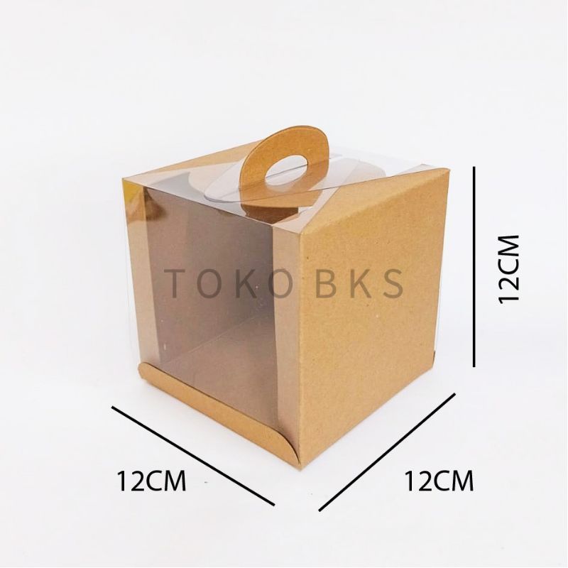 

GABLE BOX MIKA KRAFT 12X12X12CM