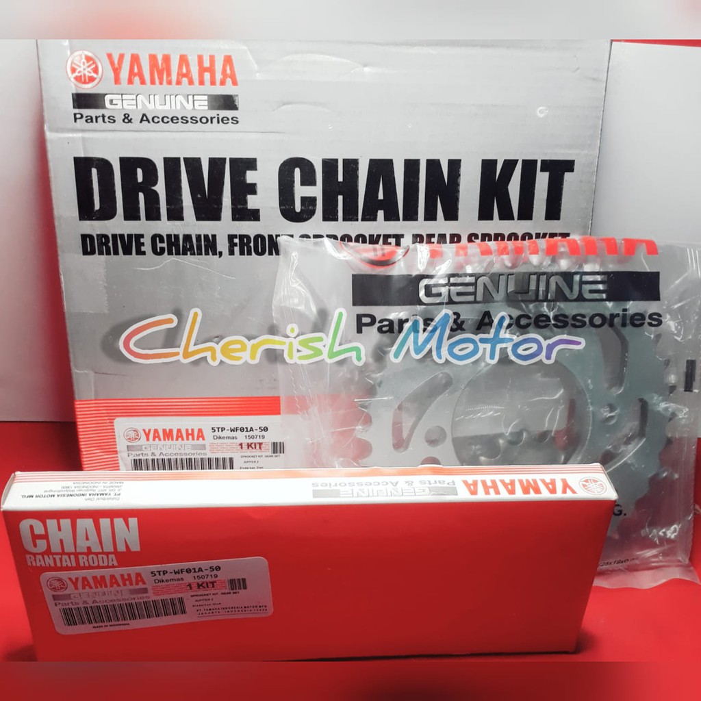 GEAR SET GIRSET JUPITER Z VEGA-R NEW JUPITER Z BURHAN 5TP.