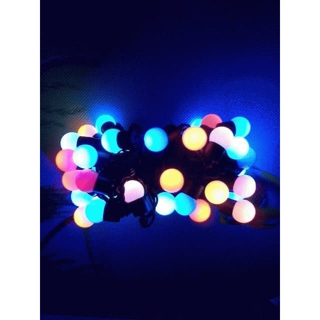 LAMPU LED HIAS LAMPU DEKORASI BENTUK BULAT ANGGUR