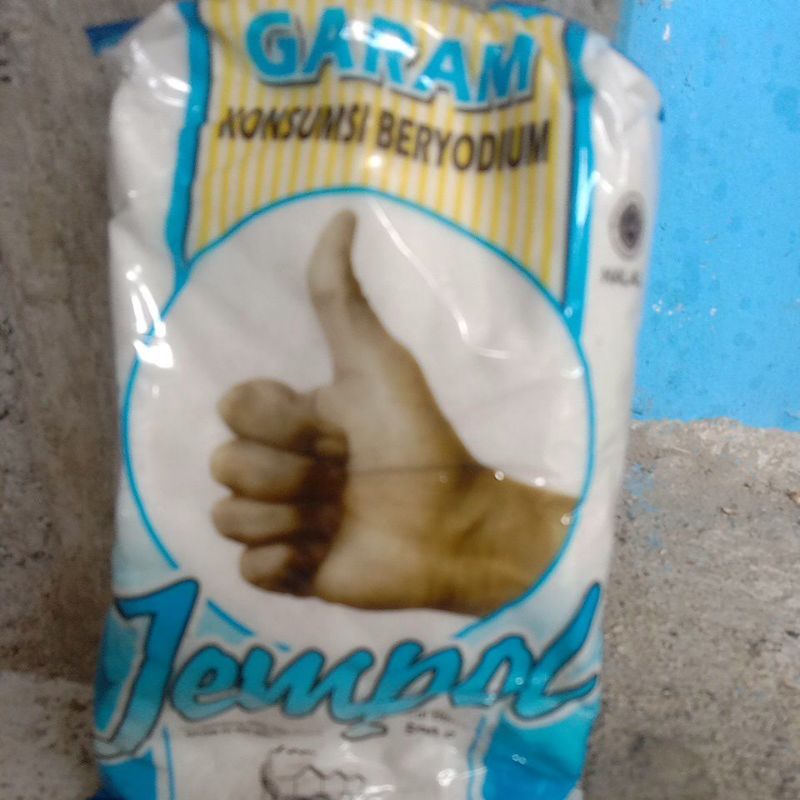 

garam konsumsi beryodium cap jempol 500gr