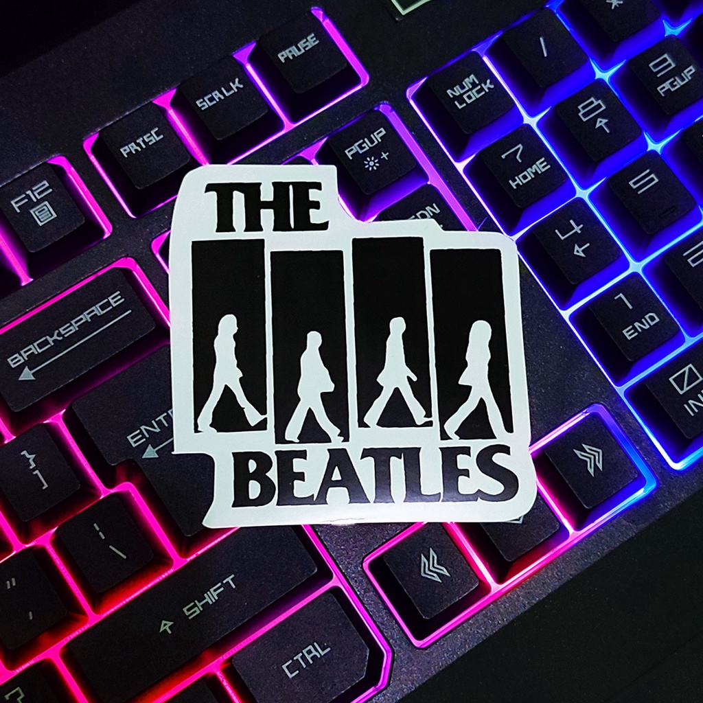 Stiker Aesthetic SILUET THE BEATLES SERIES - STICKER TUMBLR MOTOR JOURNAL