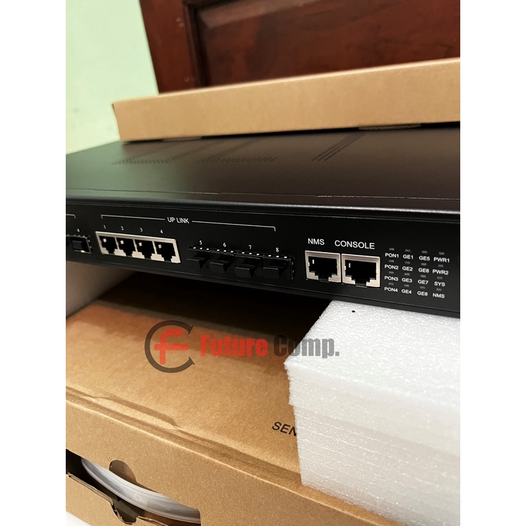 HSAIRPO EPT1004H atau HSGQ E04 EPON OLT 4PON, 4SFP PX20+++ 7db