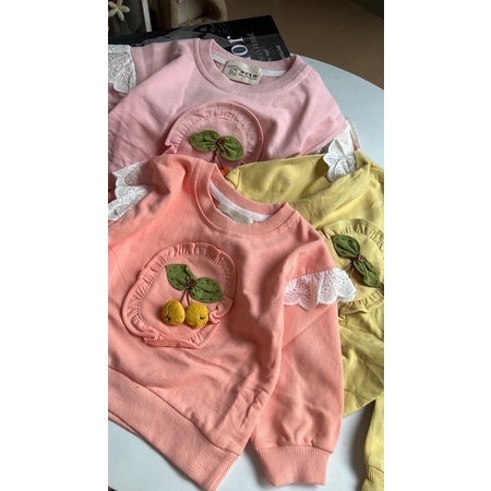 Khaza Sweater | blouse semi sweater anak perempuan