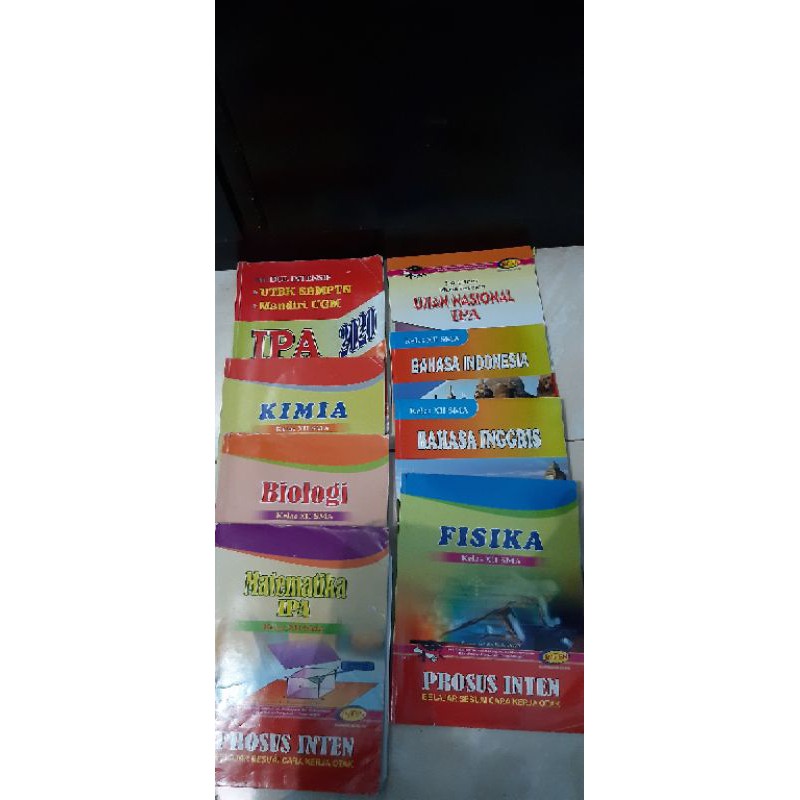 PRELOVED BUKU INTEN IPA KELAS 12