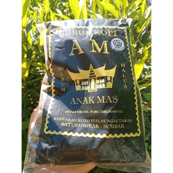 

Bubuk Kopi AM Hitam Halus ± 200 Gram/SUMBAR/ROBUSTA COFEE