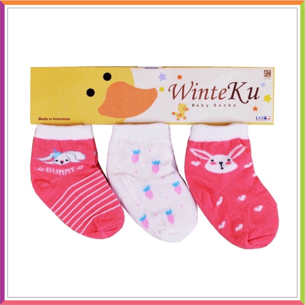 ❤ Fashionbabies ❤ KAOSKAKI BAYI WINTEKU 3 IN 1 / KAOSKAKI NEWBORN ISI 3